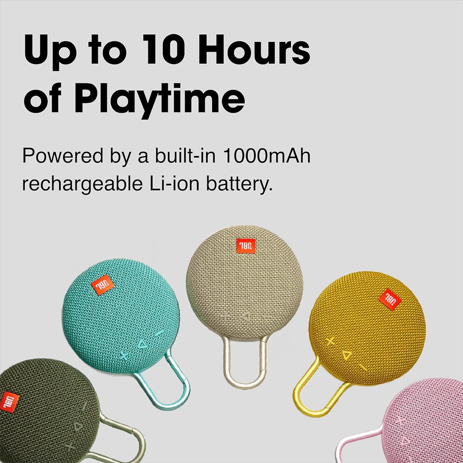 JBL Clip 3: Portable Waterproof Bluetooth Speaker - image 4