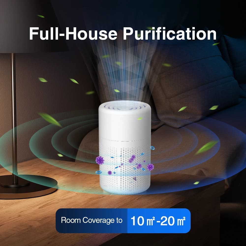 Mini Desktop Air Purifier - image 2