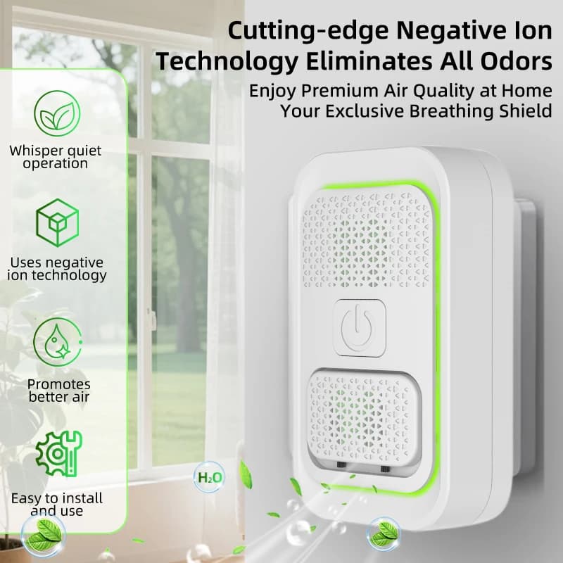 Mini Anion Air Purifier - Negative Ion Generator - image 2