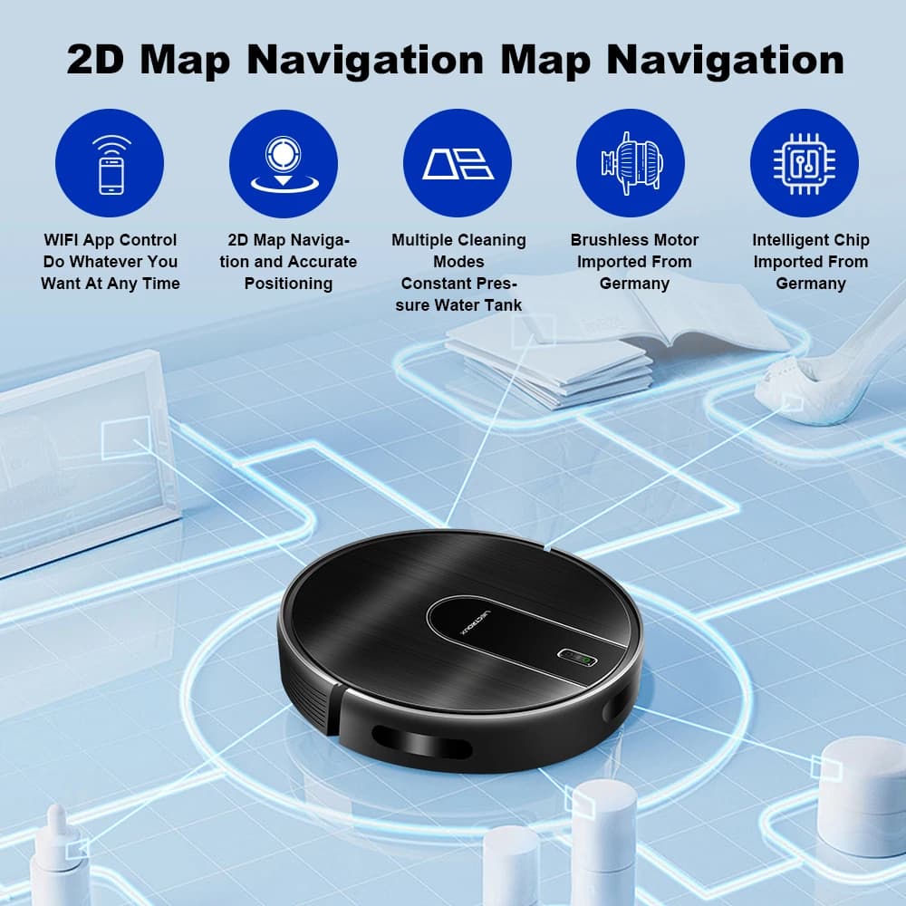 LIECTROUX N7S-U Robot Vacuum Cleaner - image 3