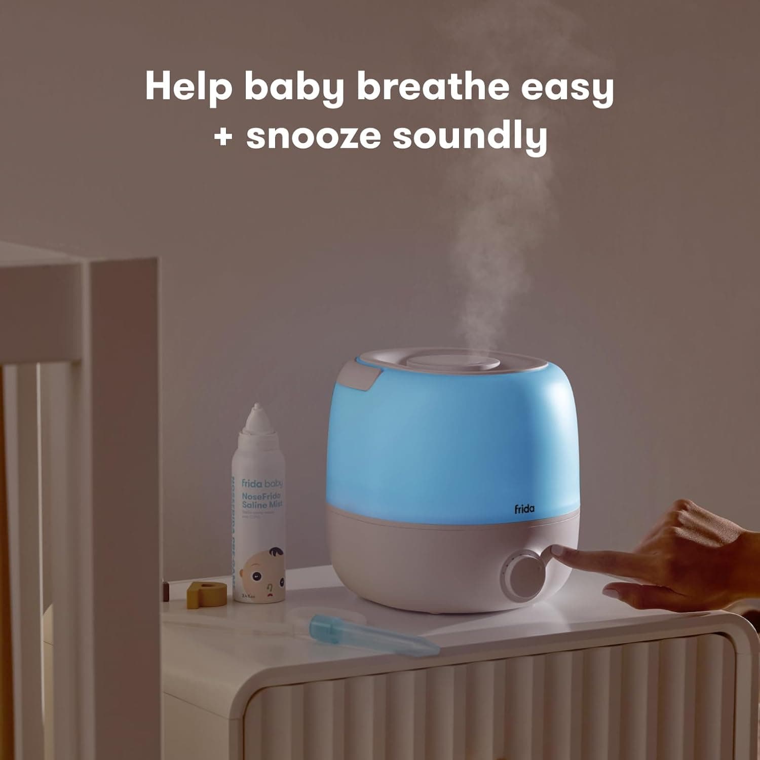 Frida Baby 3-in-1 Cool Mist Top Fill Humidifier - image 2
