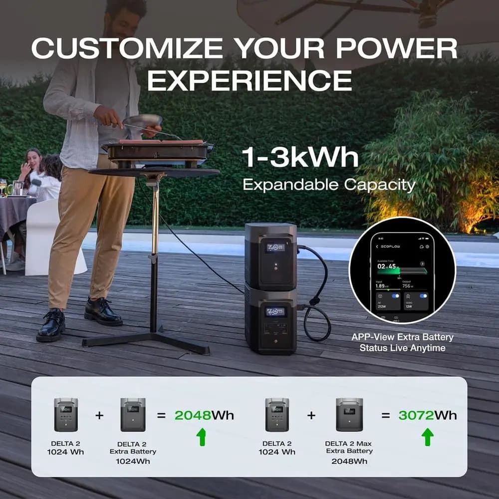 Portable Power Station 2, 1024Wh Battery - image 2