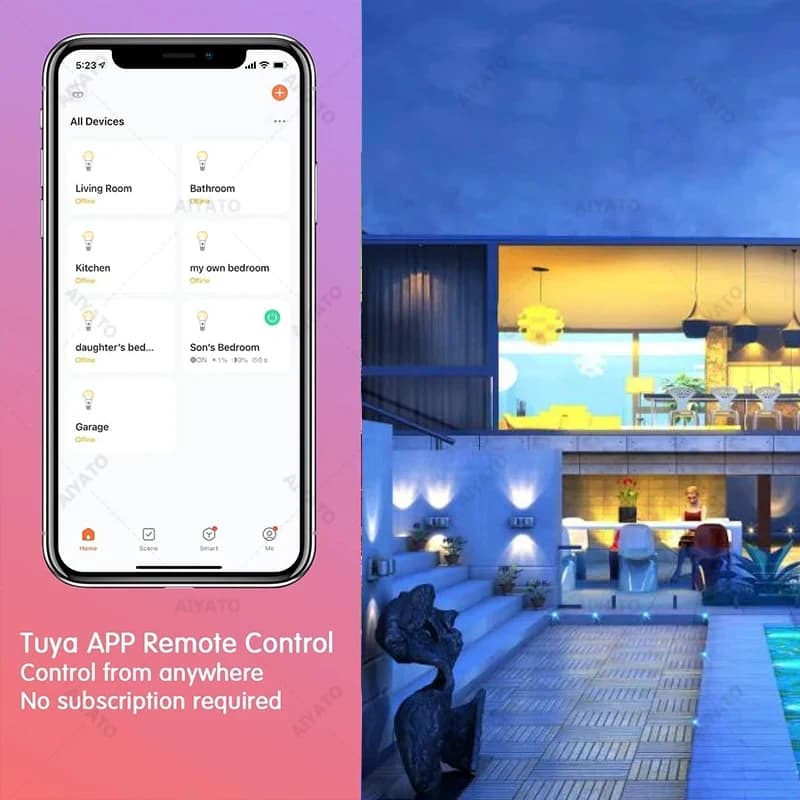 Smart Life APP E27 Smart Bulbs - image 5