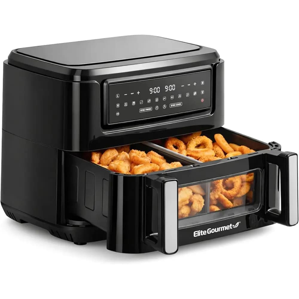 Dual Zone Air Fryer Oven, 11 Quart