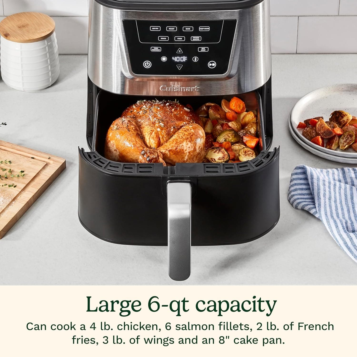 Cuisinart Air Fryer, Large 6-Quart Basket - image 4