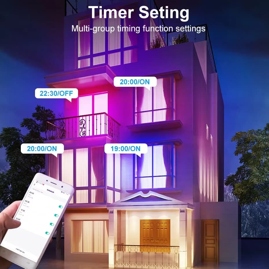Smart LED Bulb E27/B22 15W RGB+CW+WW - image 5
