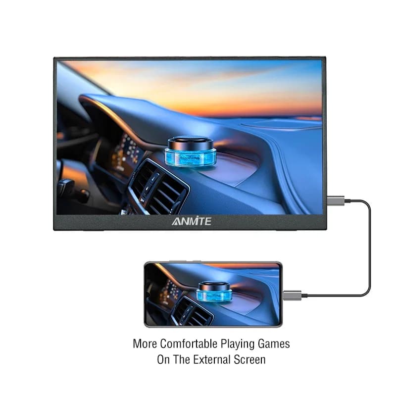 Anmite 14/16-Inch Portable Touch Monitor - Perfect for Gaming - image 3