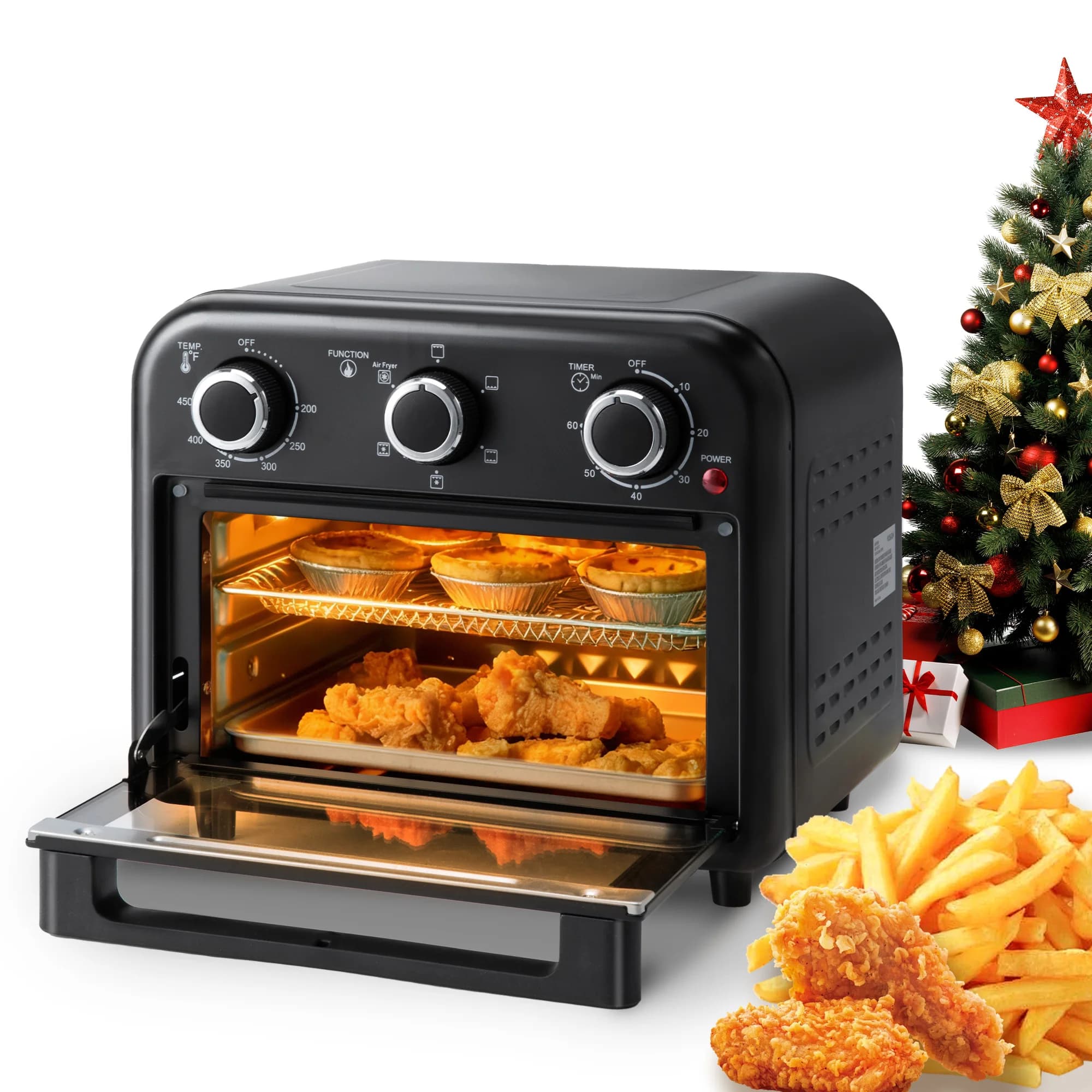Deli 1300W Air Fryer Toaster Oven