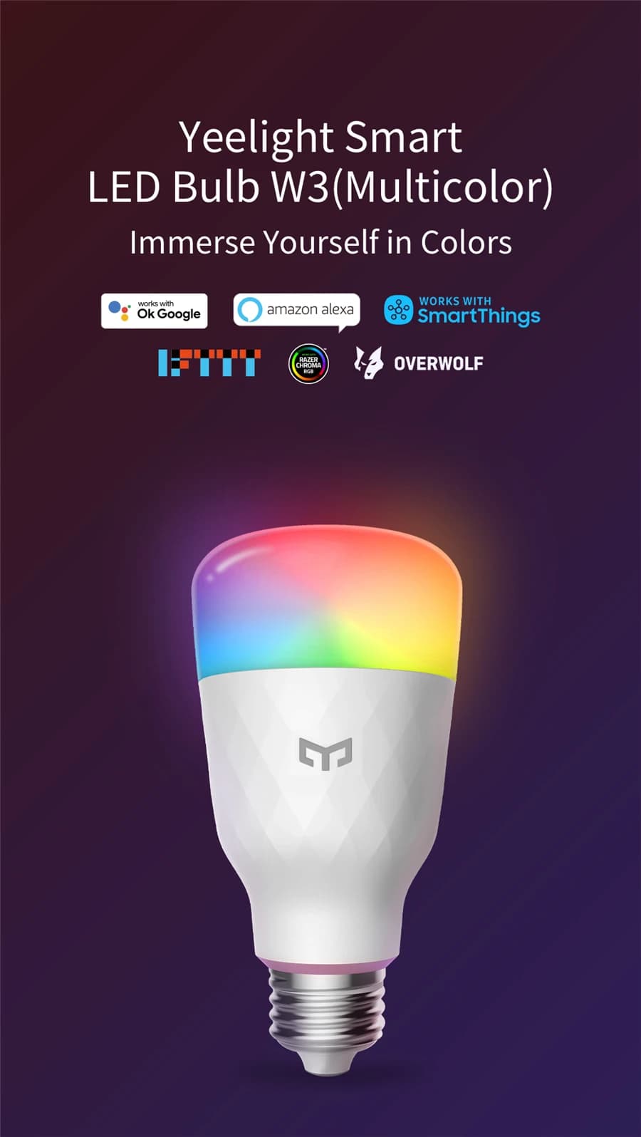 Yeelight Smart LED Bulb W3 E26 - image 2