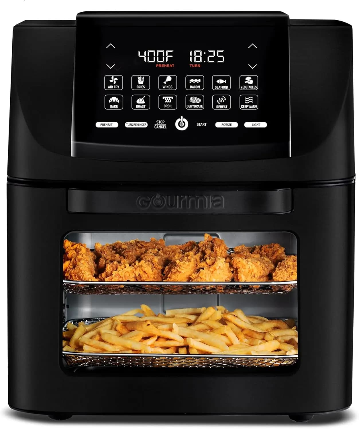 14 Qt Air Fryer Oven with Rotisserie