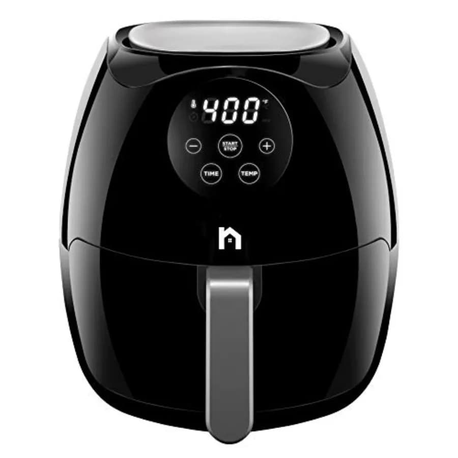 Digital 3.5 Liter Air Fryer with Flat Basket