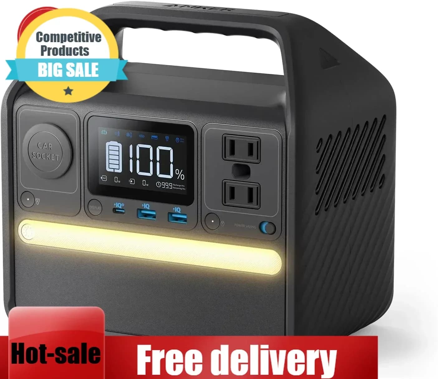 Portable Power Station - Home Backup-Premium 521