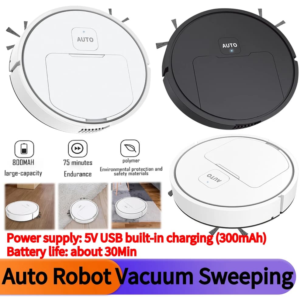 3-in-1 Robot Vacuum Cleaner and Mop Combo