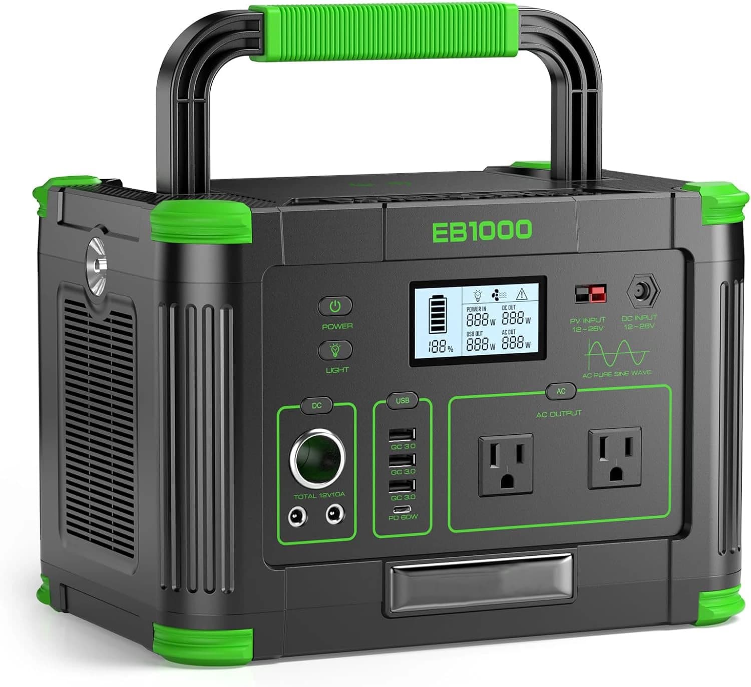 EBL Portable Power Station for Camping