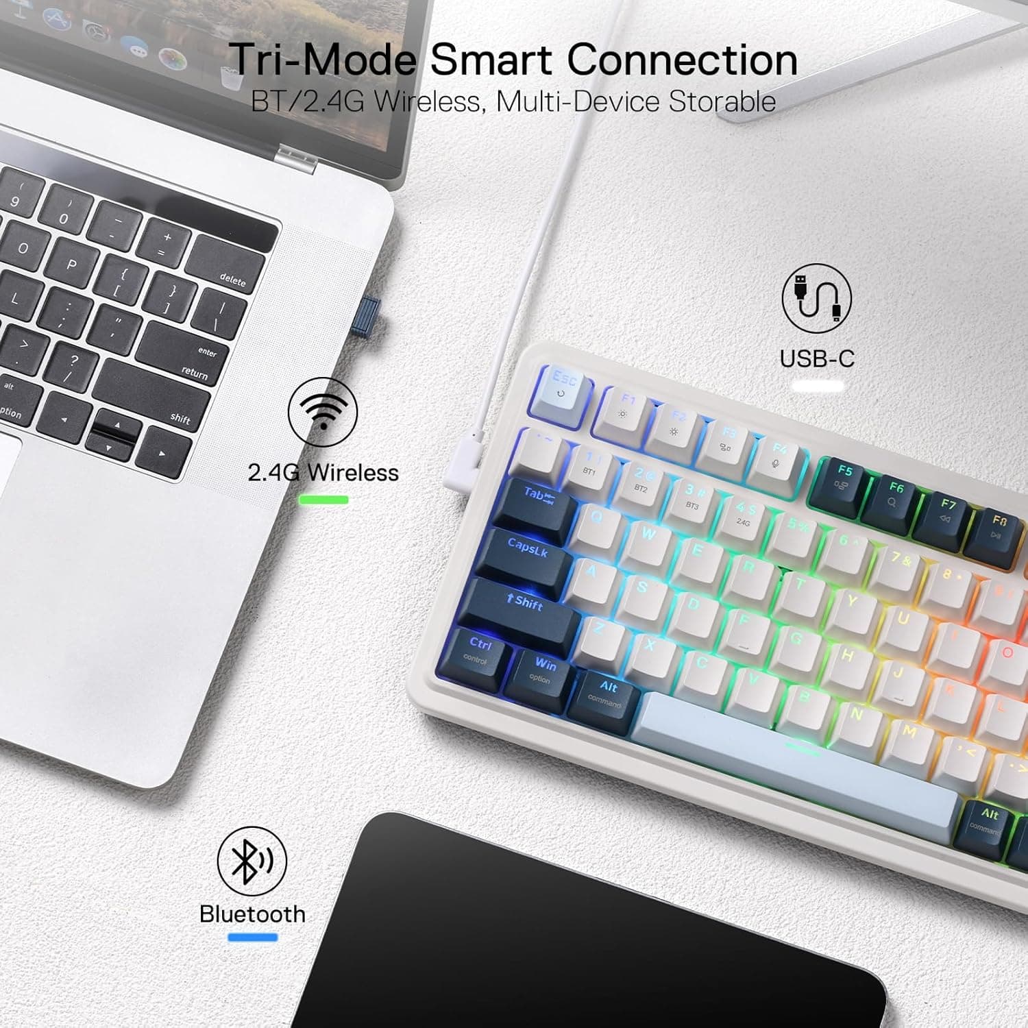 Redragon K686 PRO Wireless RGB Mechanical Keyboard - image 5