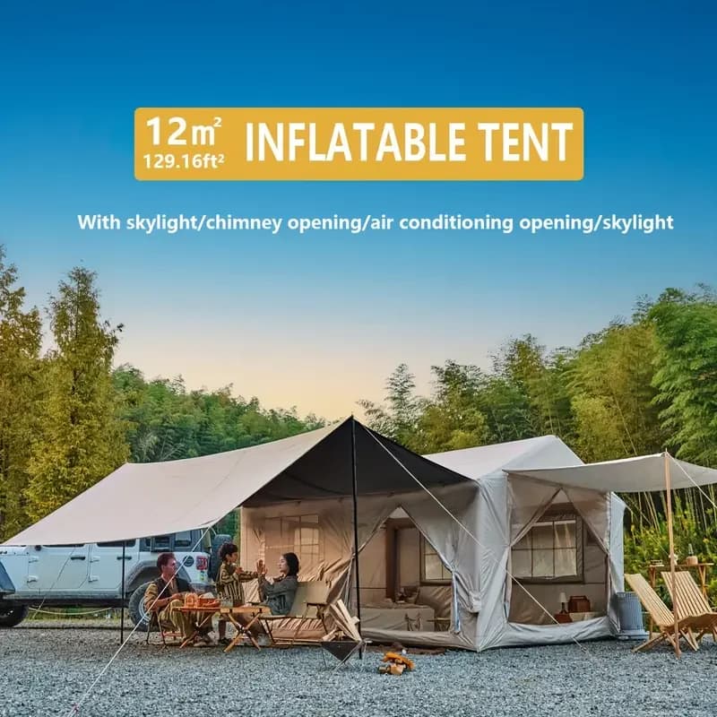 Inflatable Tent for Camping Family of 10-12
