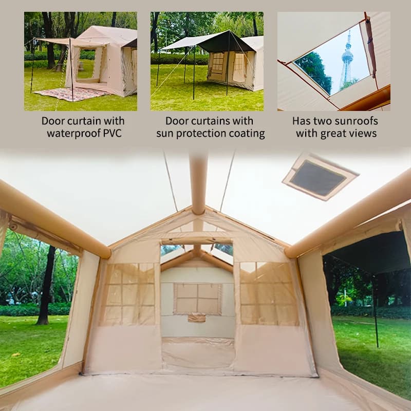 Inflatable Tent for Camping Family of 10-12 - image 2