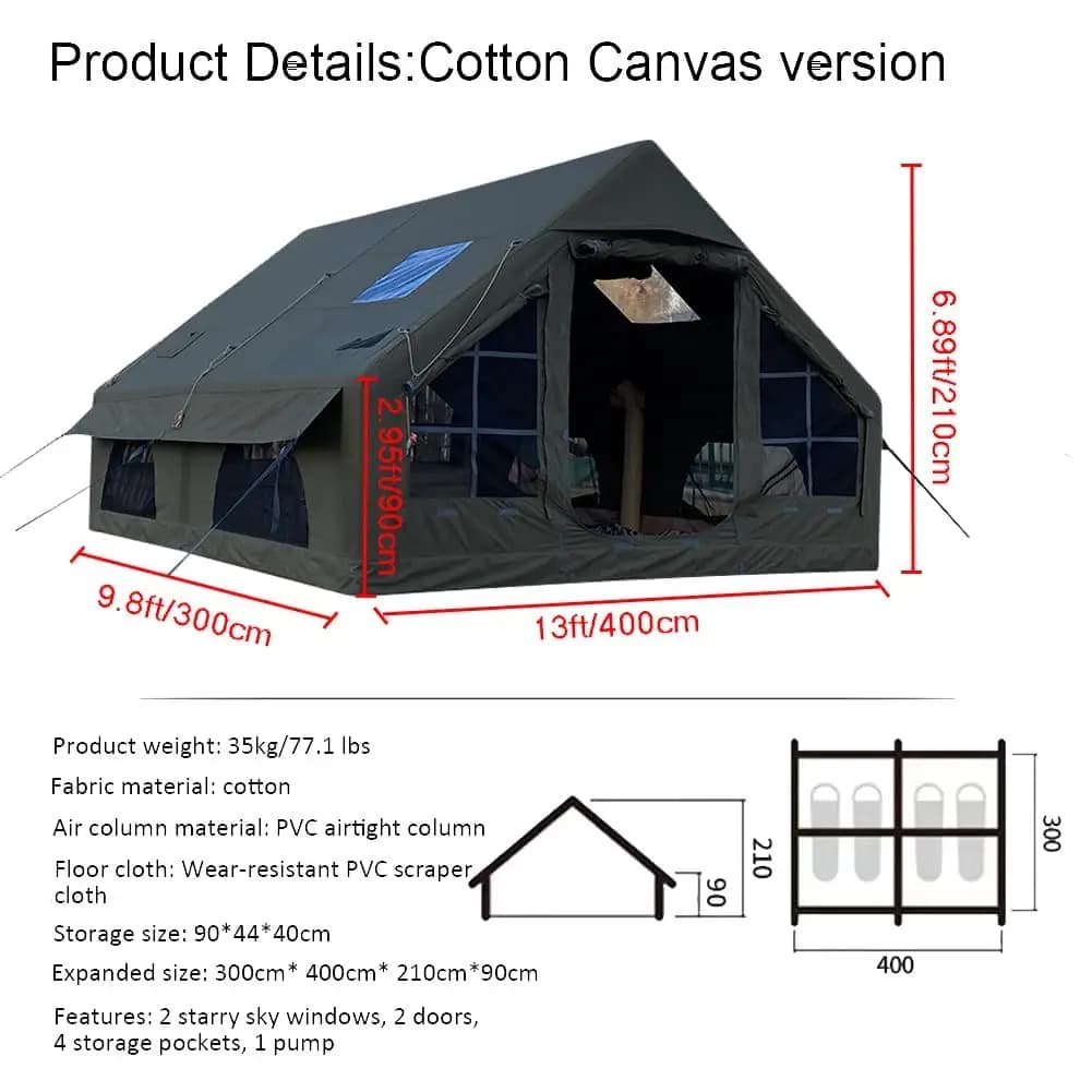 Premium Inflatable Tent for Family Camping - image 2