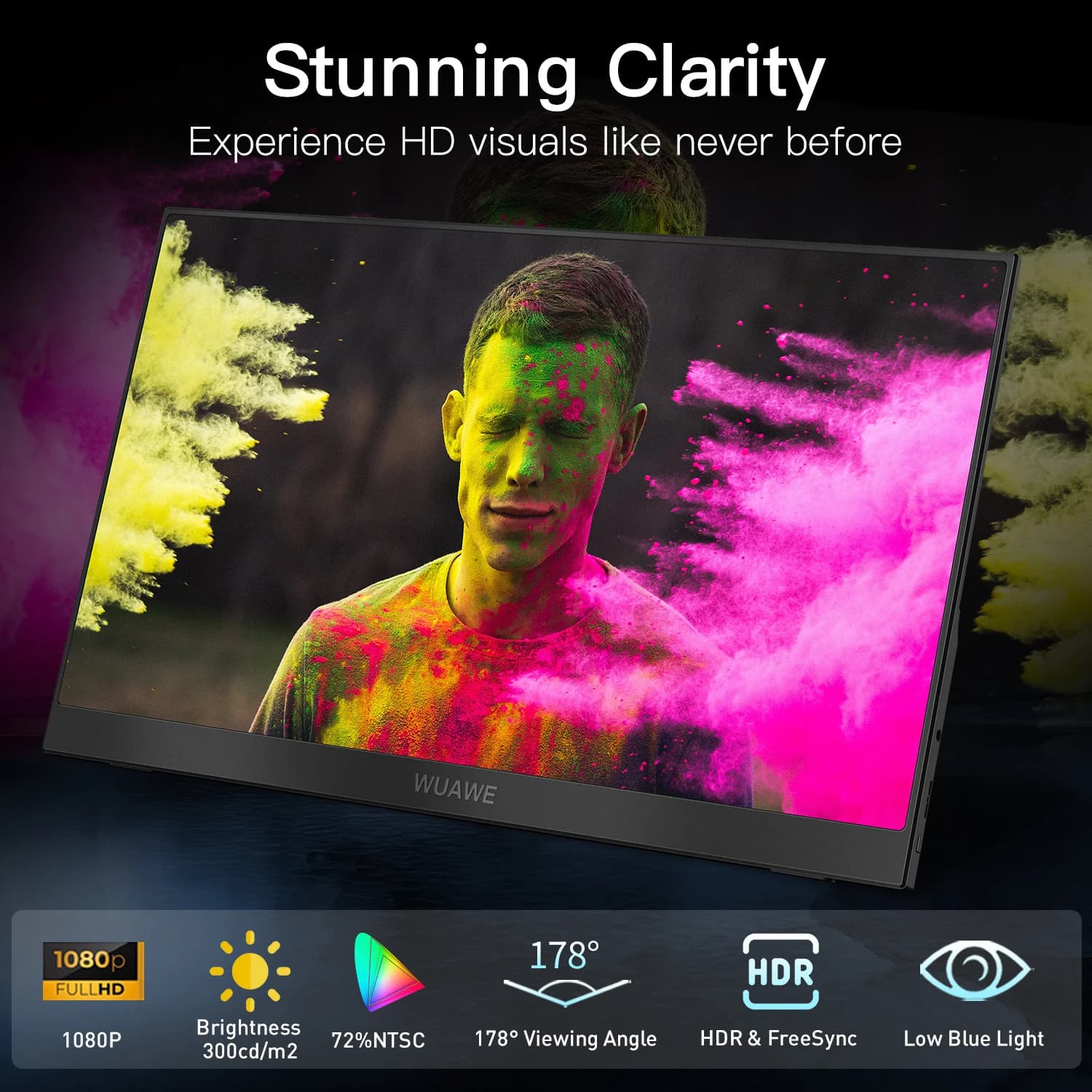 15.6 Inch Portable Monitor for Laptop - Affordable Display - image 3