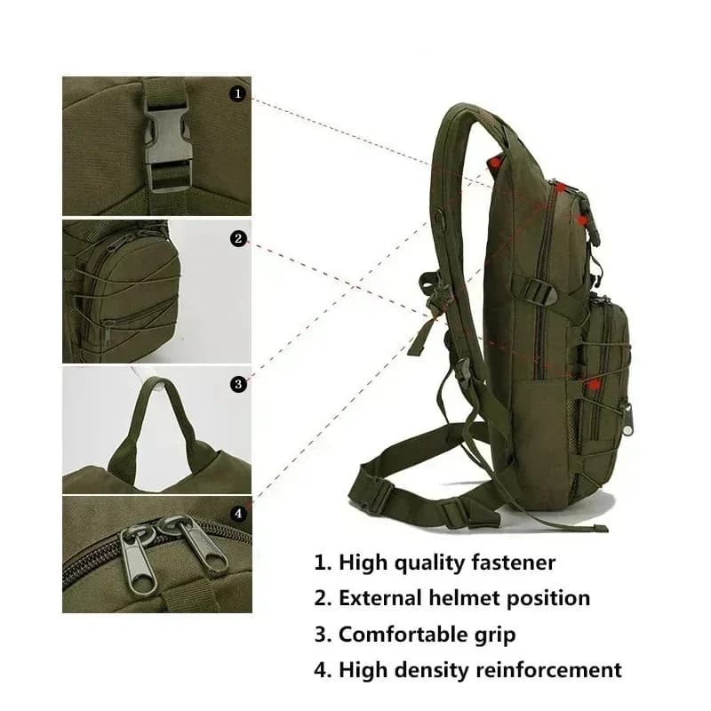 15L Molle Tactical Backpack - Best Cheap Hiking Bag - image 2