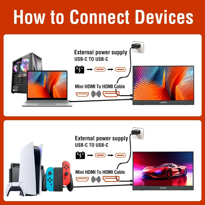 Affordable 16 Inch Portable Gaming Monitor for Laptop & Consoles - image 4