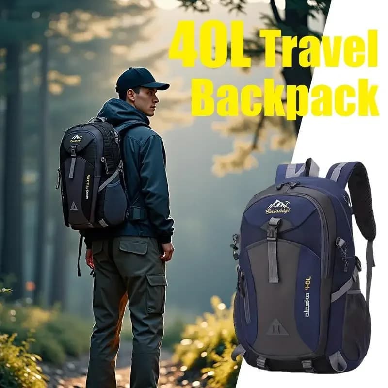 40L Lightweight Hiking Daypack Backpack for Men & Women