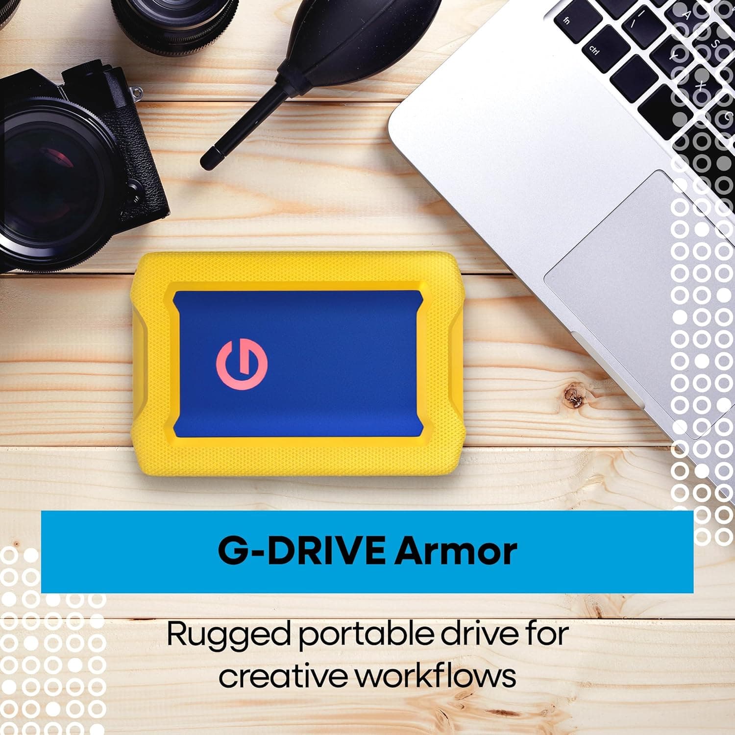 1TB G-Drive ArmorATD – Durable and Fast External HDD - image 3