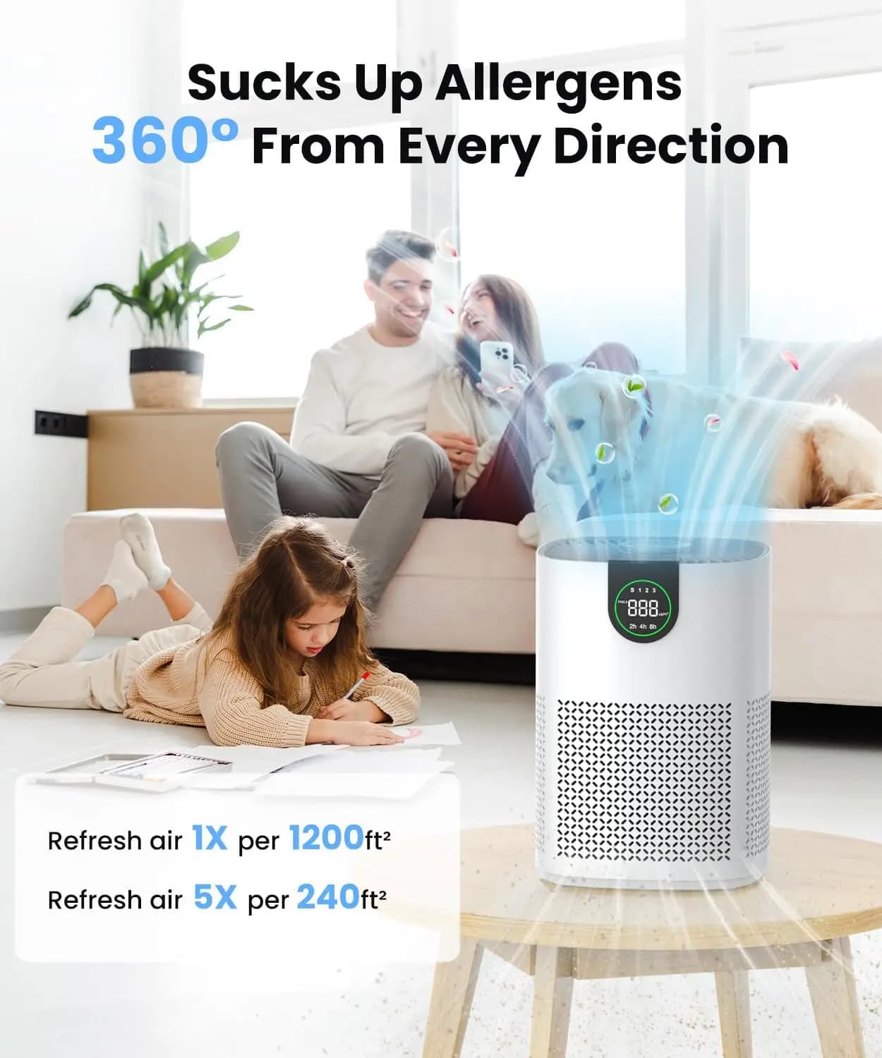 Premium Air Purifiers - 2-Pack for Large Rooms - image 2