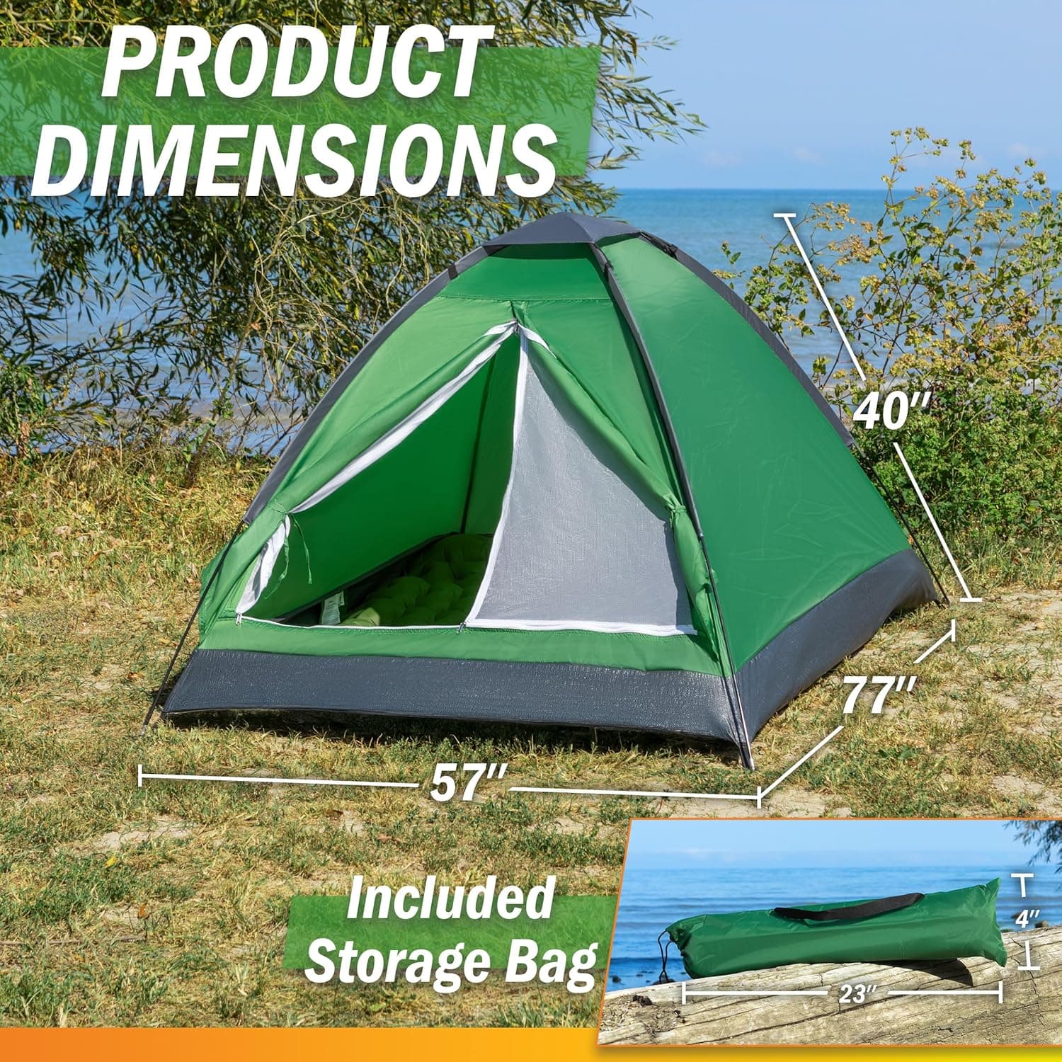 Lightweight 2-Person Tent for Outdoor Adventures - image 2