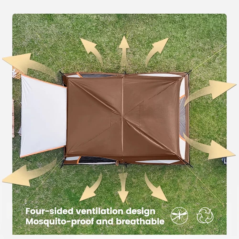 Family Camping Tent - 2025 Upgraded 4 Season Waterproof - image 5