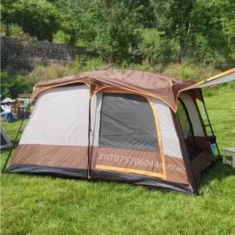 2025 Outdoor Backpacking Tent for Family of 4