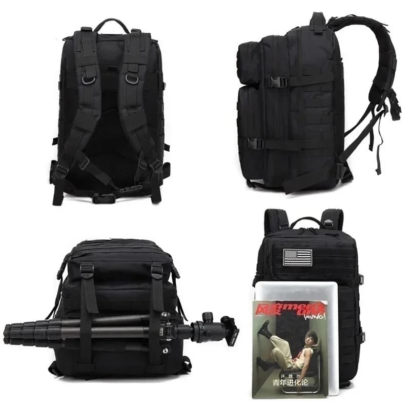 30L/50L Waterproof Nylon Backpack - Perfect for Hiking - image 5
