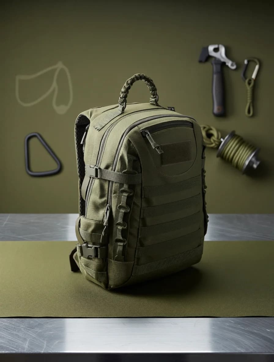 38L Tactical Backpack - Large Capacity Rucksack