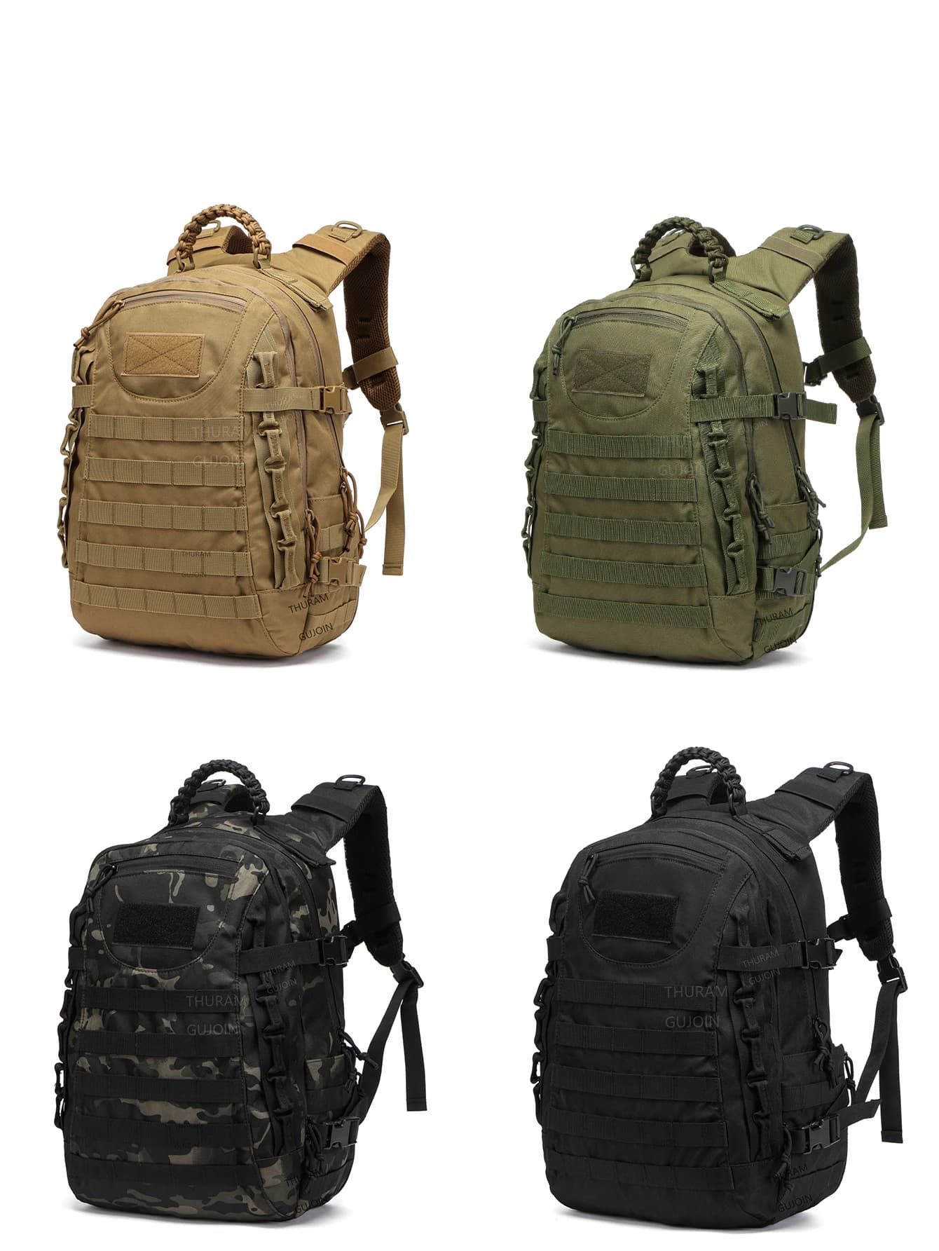 38L Tactical Backpack - Large Capacity Rucksack - image 4