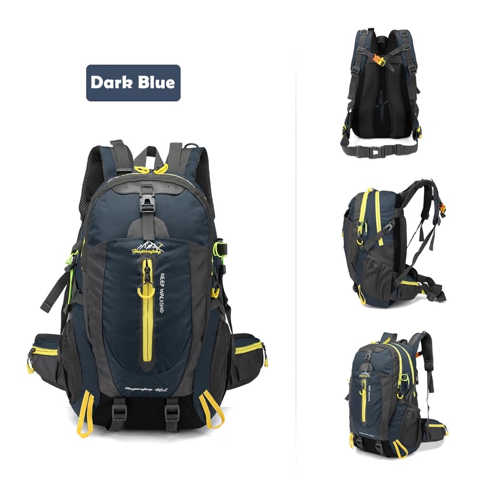 40L Water Resistant Travel Backpack - Best for Hiking - image 2