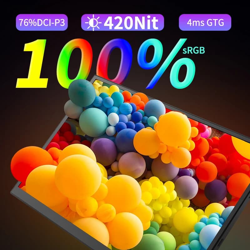 Portable IPS Monitor 10.5 inch - Ideal for Gaming & More - image 3