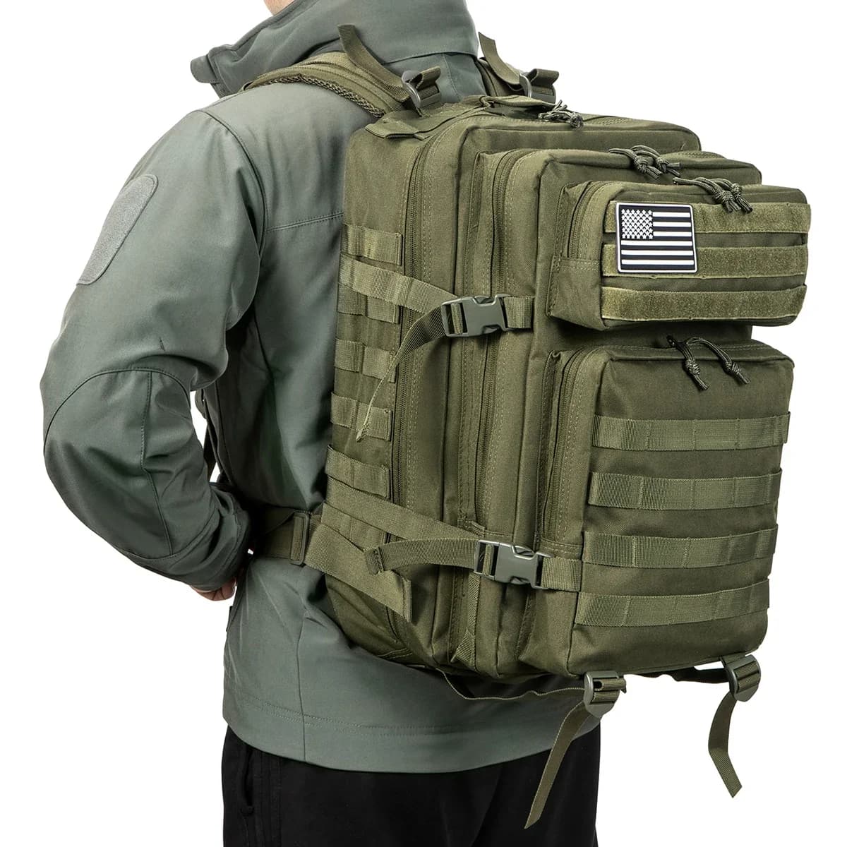 OutdoorMaster 45L Tactical Hiking Backpack - image 4