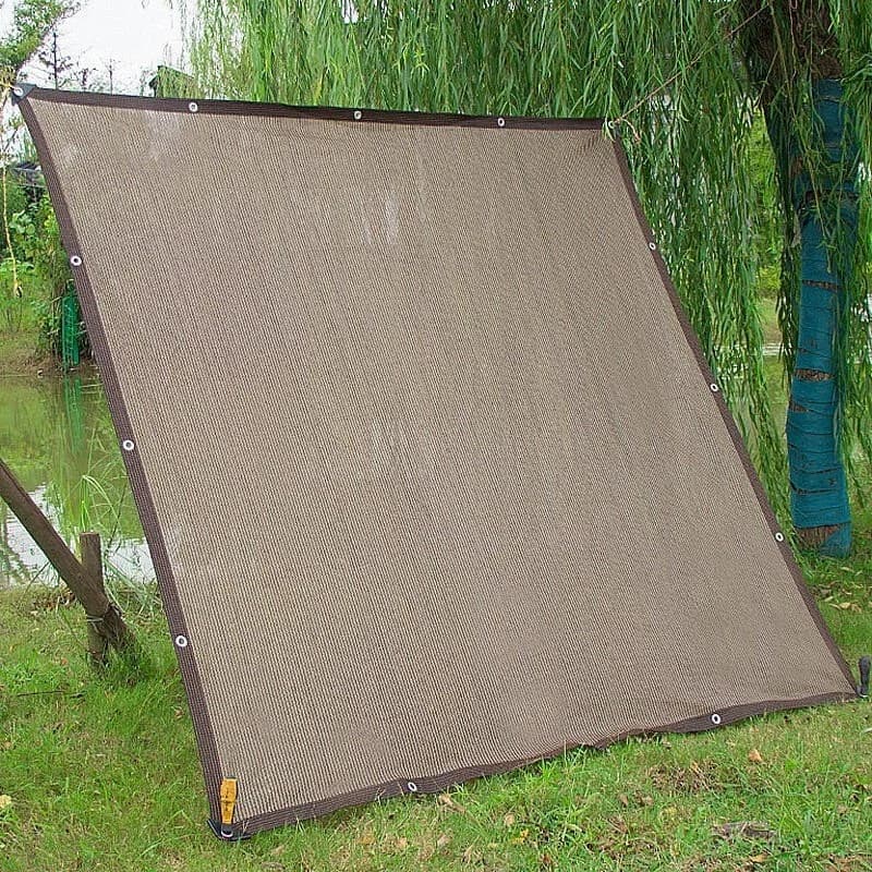 Outdoor Anti-UV Shadow Mesh Awning Tarp for Car Tent - image 3