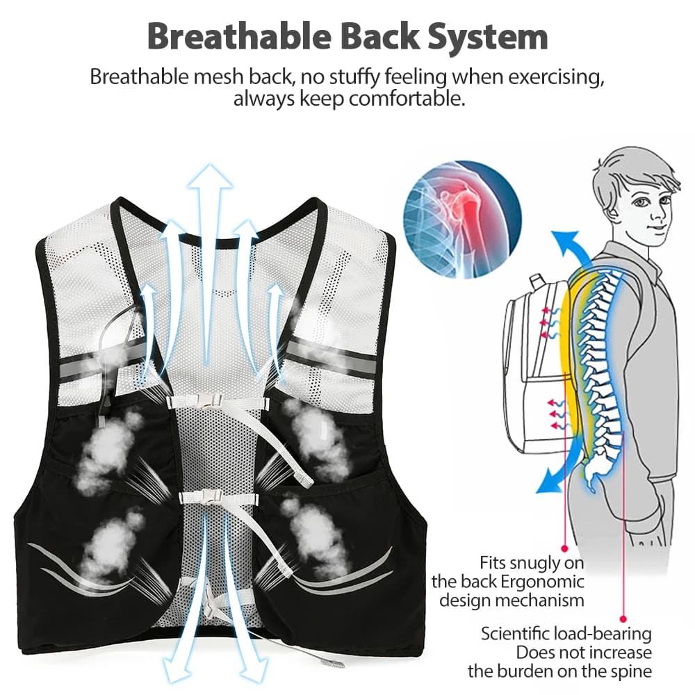 Ultralight Trail Running Backpack - Ideal for Hiking - image 3