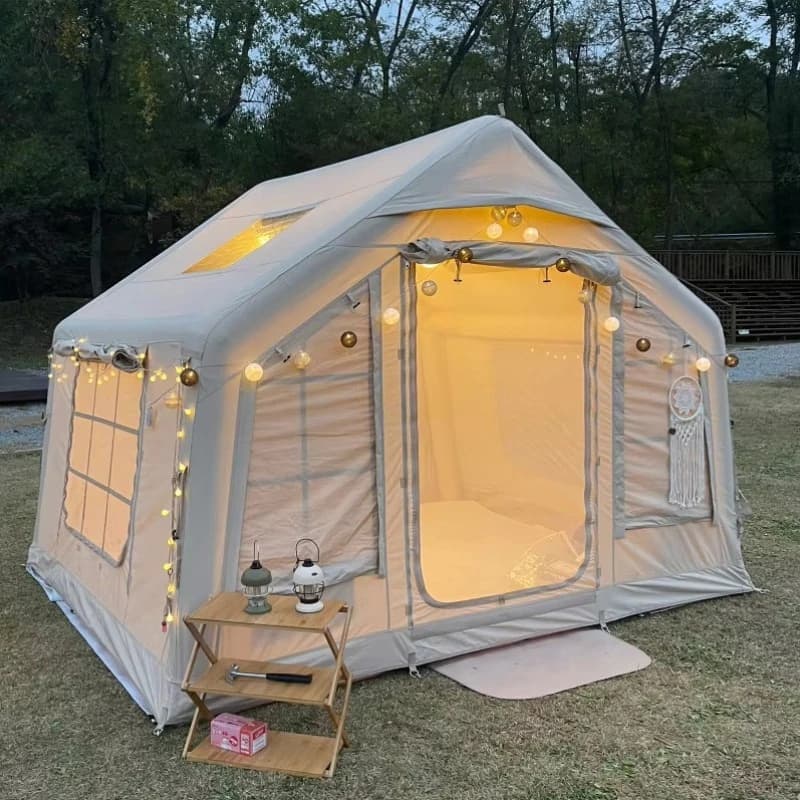 High Quality Oxford Cloth Inflatable Camping Tent - image 2