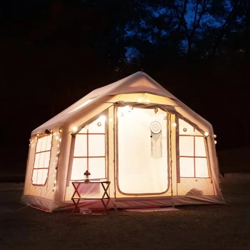 High Quality Oxford Cloth Inflatable Camping Tent - image 3