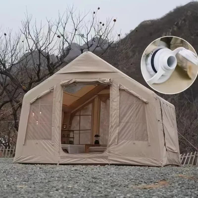 High Quality Oxford Cloth Inflatable Camping Tent - image 5