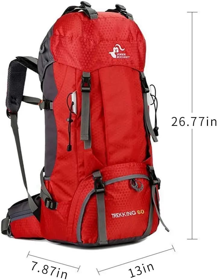 Durable 60L Hiking Backpack – Perfect for Outdoor Adventures - image 2