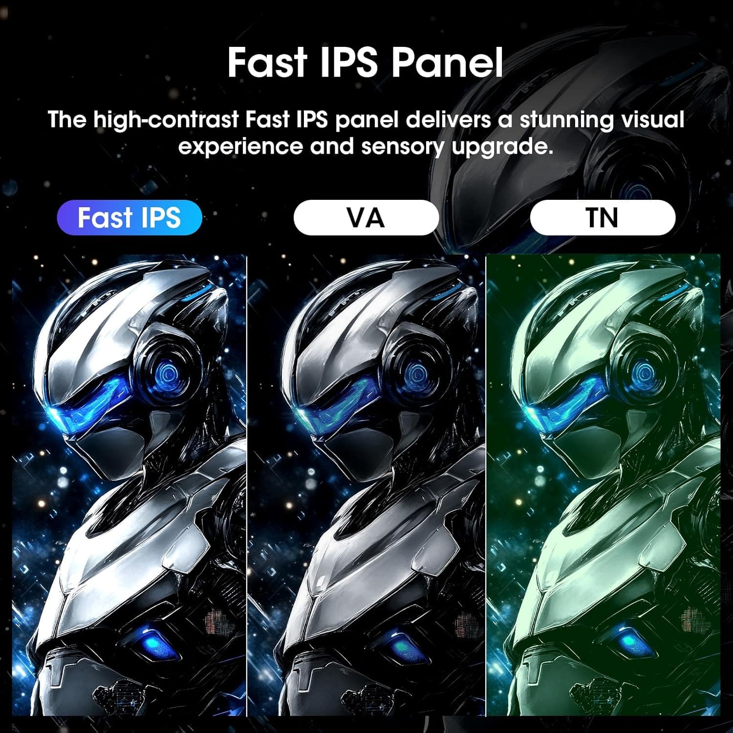 Amzfast 24 Inch Gaming Monitor - Fast IPS & 200Hz - image 3