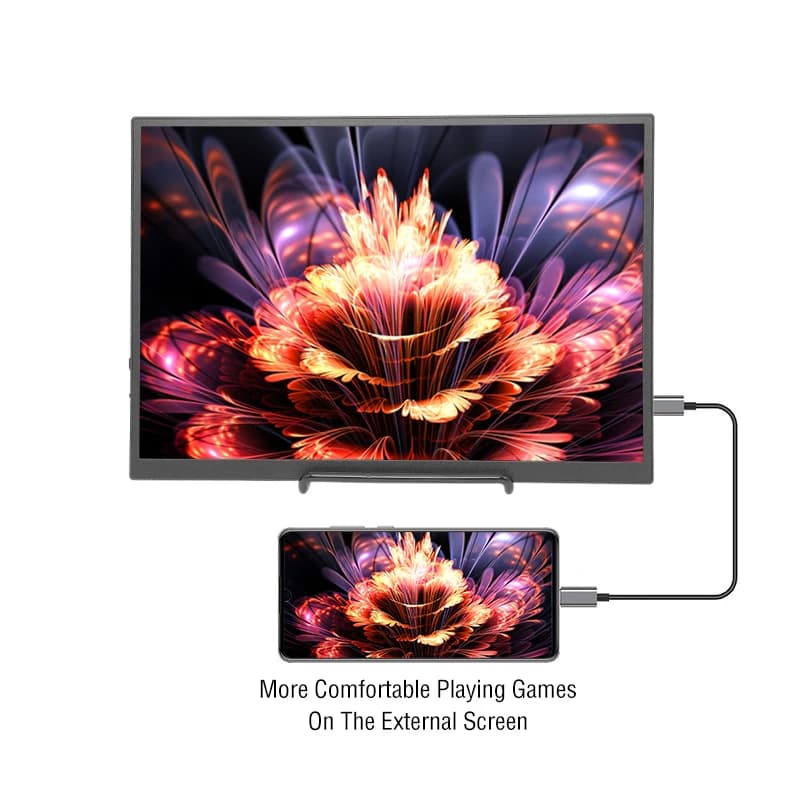 Anmite 10.5-Inch Portable Monitor - Ideal for Gamers & Professionals - image 4