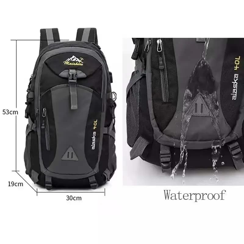 Anti-theft Waterproof Backpack for Outdoor Adventures - image 3