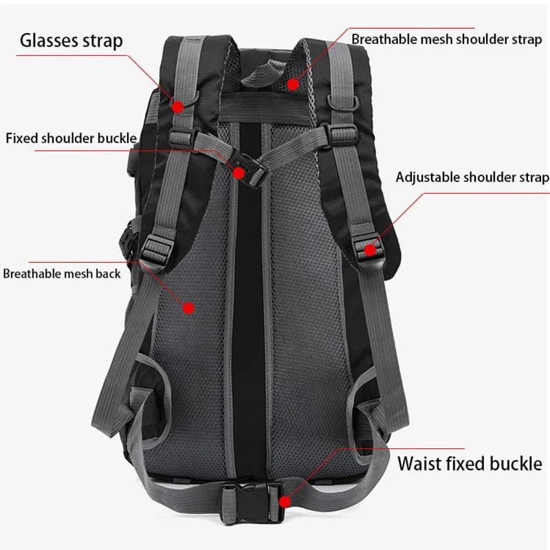 Anti-theft Waterproof Backpack for Outdoor Adventures - image 4