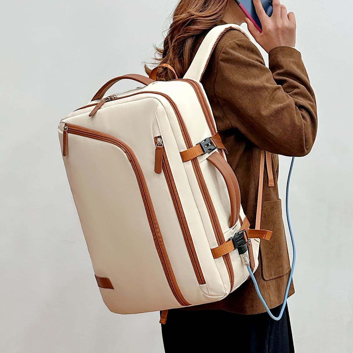 Unisex Computer Backpack - Outdoor Travel Bag