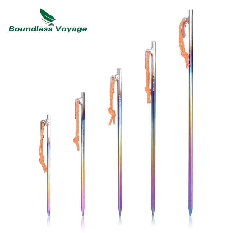 Boundless Voyage Heavy Duty Titanium Tent Stakes - image 2