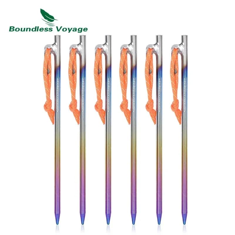 Boundless Voyage Heavy Duty Titanium Tent Stakes - image 3